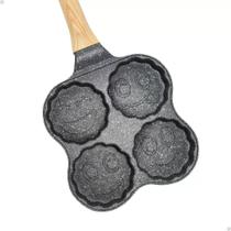 Panela Antiaderente Frigideira 4 Em 1 Panquecas Ovos Hambúrg Panela Antiaderente Frigideira 4 Em 1 Panquecas Ovos Hambúrg