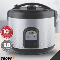 Panela Arroz Eletrica 10 Xicaras 1.8L Inox 700w 1 ano de garantia 220V