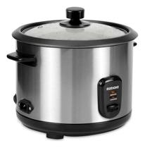 Panela Arroz Elétrica Itatiaia 8 Xícaras Inox Antiaderente Panela Arroz Elétrica Itatiaia 8 Xícaras Inox Antiaderente
