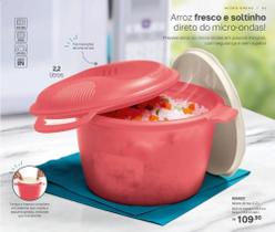 Panela Arroz Microondas 2,2 Litros Tupperware