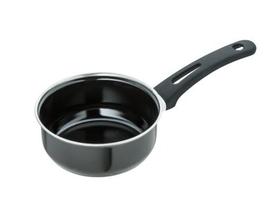 Panela Baby Papeiro Preto 700ml Indução Elétrico Cooktop