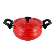Panela Bojuda N08 4L Alumínio Fundido Craqueado Alça Baquelite para Fogão a Gás Lenha e Elétrico Panela Bojuda N08 4L Alumínio Fundido Craqueado Alça Baquelite para Fogão a Gás Lenha e Elétrico