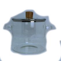 Panela c/Alça em Vidro Borossilicato Transparente 2.6L Panela c/Alça em Vidro Borossilicato Transparente 2.6L