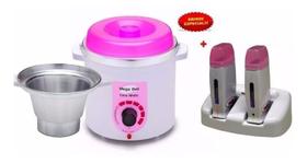 Panela C/ Refil 900g Para Depilação Cera Quente Termocera Panela C/ Refil 900g Para Depilação Cera Quente Termocera