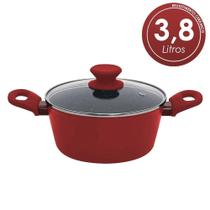 Panela Caçarola 24Cm 3,8L Revestimento Cerâmico Mimo Style U