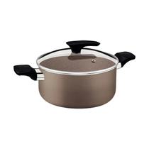 Panela Caçarola Antiaderente 24cm Tramontina c/ Tampa 4,9 Litros Milazzo Avulsa