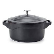 Panela Caçarola Antiaderente Cerâmica 28cm Preta Le Cook Com Cabo Removível