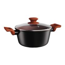 Panela Caçarola Antiaderente Indução Terracota 20 Cm Euro