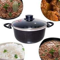 Panela Caçarola Avulsa Teflon C Tampa De Vidro N 24