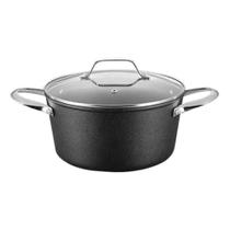 Panela Caçarola Black Rock 20cm Indução Preta Mimo Style Panela Caçarola Black Rock 20cm Indução Preta Mimo Style