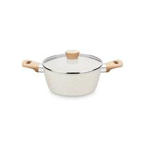 Panela Caçarola Ceramic Flon Antiaderente 24cm Indução - Mta