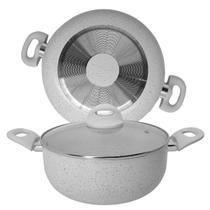 Panela Caçarola Cerâmica Antiaderente Ibiza Vanilla 20cm