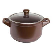 Panela Caçarola Cerâmica Duo 18cm Ceraflame 1500ml com Tampa