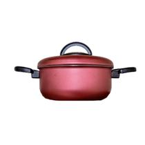 Panela caçarola cereja antiaderente com alça cozinha n 20