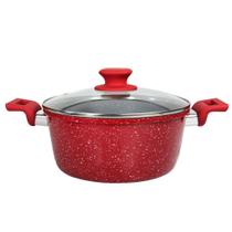 Panela Caçarola Com Tampa Para Fogão De Indução Volcano 20cm Grande Panela Caçarola Com Tampa Para Fogão De Indução Volcano 20cm Grande