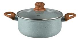 Panela Caçarola Ecoglide Revestimento Cerâmico 20 Cm Marble Tuut