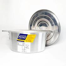 Panela Caçarola Em Alumínio Rebatido Reforçado Nº34 - Arary
