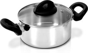 Panela/caçarola extra 4,0l (tampa vidro)