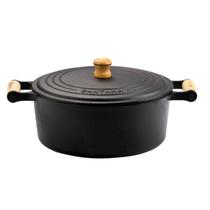 Panela caçarola ferro fundido 2 alças 1,0 litro 14cm santana Panela caçarola ferro fundido 2 alças 1,0 litro 14cm santana