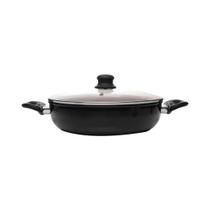 Panela Caçarola Grande Wok Cerâmica Antiaderente 28cm 3,8 L