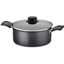 Panela Caçarola Tramontina Avulsa Antiaderente Aluminio 18 cm 2 Litros Turim Preto Não Gruda