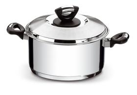 Panela Caçarola Tramontina Solar Baquelite Funda 24cm em Aço Inox