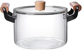 Panela Caçarola Vidro Borossilicato 3,5L 29x13,5cm Resistente ao Calor e Choque Térmico Panela Caçarola Vidro Borossilicato 3,5L 29x13,5cm Resistente ao Calor e Choque Térmico