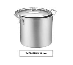 Panela CALDEIRÃO 18 Aluminio Vigor 4,6 Litros