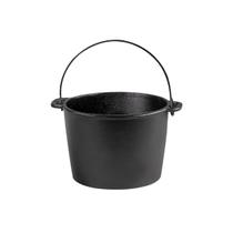 Panela Caldeirão Bojudo De Ferro Fundido 18 cm 3L Sem Tampa