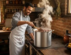 Panela Caldeirão Grande Casa Hotel Restaurante N 30 18 Litros