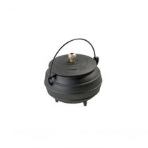 Panela Caldeirão Tripé Tradição Ferro Fundido Com Tampa 5,5L