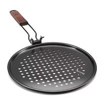 Panela Churrasqueira Frigideira Churrasco Grelha Cabo Retratil Bandeja Assadeira Antiaderente Forma Panela Churrasqueira Frigideira Churrasco Grelha Cabo Retratil Bandeja Assadeira Antiaderente Forma