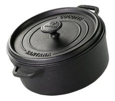 Panela Cocotte De Ferro Fundido Forno Holandês 18Cm