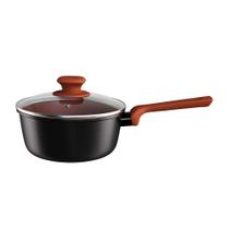 Panela ColorStone Antiaderente, 20 cm, Terracota, Euro