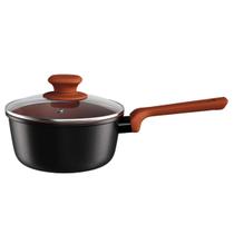 Panela Colorstone Antiaderente Terracota 18cm Indução Alta Performance