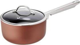 Panela com Tampa Cobre 20x9,5cm 2,7 Litros Curry 7070157 Brinox