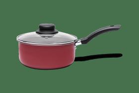 Panela Com Tampa Ruby Brinox Antiaderente 1,9 Litros Ø 18 cm Vermelho