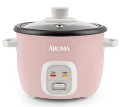 Panela cooker Arroz & Cereais Aroma Housewares Rosa