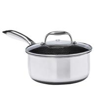 Panela CookingPro Hive 18 cm 2 L em Aço Inox Fundo Triplo Oxford