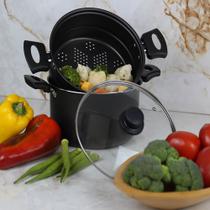 Panela Cozinhar Legumes a Vapor Antiaderente Cozi Vapore- Eirilar