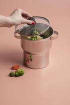 Panela Cuscuzeira De Indução Grande Aço Inox 3 Litros Aparelho Cuscuz Fogão Elétrico Indução Convencional Fervedor Legumes No vapor Forma Inox Panela Cuscuzeira De Indução Grande Aço Inox 3 Litros Aparelho Cuscuz Fogão Elétrico Indução Convencional Fervedor Legumes No vapor Forma Inox