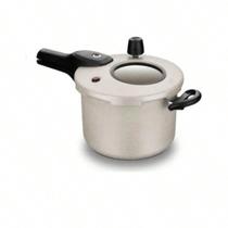 Panela D Pressão 4,5l Visor Vidro Baunilha MTA Antiaderente 1277