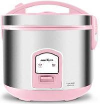 Panela de Arroz 4L Britania Pink 700W Antiaderente Faz 10 Xicaras 220V Panela de Arroz 4L Britania Pink 700W Antiaderente Faz 10 Xicaras 220V