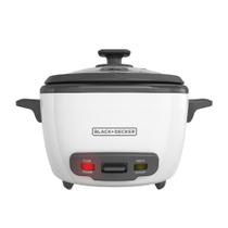 Panela de Arroz BLACK+DECKER 3,3L (14 Xícaras) com Cesta de Vapor