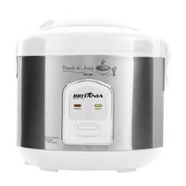 Panela de arroz bpa10bi 10x branco inox 127v britania