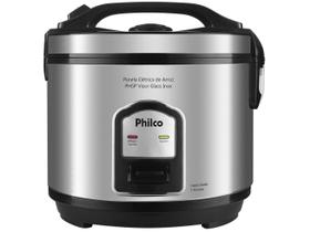 PANELA DE ARROZ C/ VISOR GLASS INOX 127V - Philco PANELA DE ARROZ C/ VISOR GLASS INOX 127V - Philco