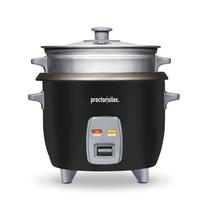 Panela de Arroz e Vaporizador Proctor Silex 6 xícaras - Preta (37510)