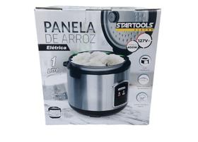 Panela de Arroz Elétrica 1 Litro 127V - Preta Panela de Arroz Elétrica 1 Litro 127V - Preta
