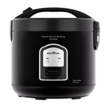 Panela de Arroz Elétrica 6 Xícaras Britânia BPA06A Preta 127V Panela de Arroz Elétrica 6 Xícaras Britânia BPA06A Preta 127V