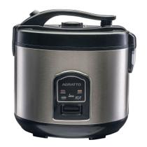 Panela De Arroz Elétrica Agratto Visor Vidro Pai10x Inox 127v Panela De Arroz Elétrica Agratto Visor Vidro Pai10x Inox 127v